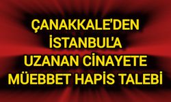 Çanakkale'den İstanbul'a Uzanan Cinayete Müebbet Hapis Talebi