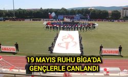 19 Mayıs Ruhu Biga’da Gençlerle Canlandı