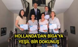 Hollanda’dan Çanakkale Biga’ya yeşil bir dokunuş