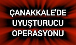 Çanakkale'de yasaklı madde operasyonu