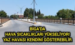 Biga’da Hava Sıcaklıkları Yükseliyor: Yaz Havası Kendini Gösterebilir