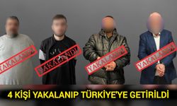 Bakan Yerlikaya Açıkladı! 4 kişi yakalanıp Türkiye'ye getirildi