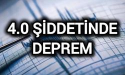 4.0 Şiddetinde Deprem
