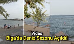 Biga’da Deniz Sezonu Açıldı!