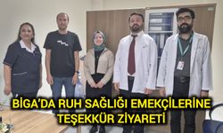 Biga’da Ruh Sağlığı Emekçilerine Teşekkür Ziyareti