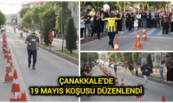 Çanakkale’de 19 Mayıs koşusu düzenlendi