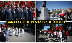 Çanakkale'de 19 Mayıs kutlanıyor