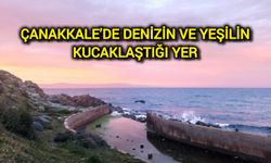 Çanakkale’de denizin ve yeşilin kucaklaştığı yer