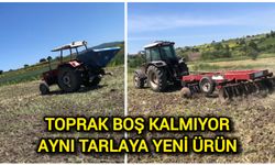 Toprak Boş Kalmıyor: Aynı Tarlaya Yeni Ürün