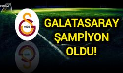 Trendyol Süper Lig'in Şampiyonu Galatasaray Oldu!