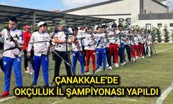 Çanakkale’de Okçuluk İl Şampiyonası yapıldı