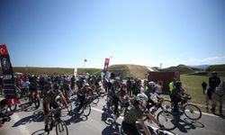 Çanakkale'de 1000 bisikletli, şehitler için pedal çevirdi