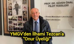 YMGV’den İlhami Tezcan’a Onur Üyeliği