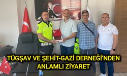 TÜGŞAV ve Şehit-Gazi Derneği’nden Anlamlı Ziyaret