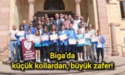 Biga’da küçük kollardan, büyük zafer!