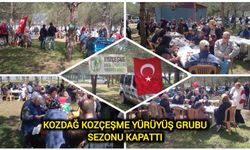 KOZDAĞ Kozçeşme Yürüyüş Grubu Sezonu Kapattı