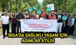 Biga’da Sağlıklı Yaşam İçin Adımlar Atıldı