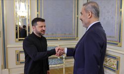 Fidan, Zelenskiy tarafından kabul edildi