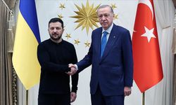Erdoğan, Zelenskiy ile bir araya geldi
