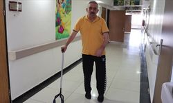 Felçli hasta sedyeyle geldiği hastaneden kendi ayaklarıyla çıktı