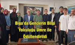 Çanakkale Biga’da Gençlerin Bilgi Yolculuğu Umre ile Ödüllendirildi
