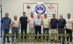 Arpa Tezgâha, Altın Sahibine! Biga’da Sezon Açıldı
