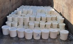 1 ton 800 kilogram yoğurt ve peynir ele geçirildi