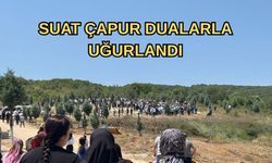 Biga’da genç iş insanına son veda: Suat Çapur dualarla uğurlandı