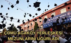 ÇOMÜ Ağaköy yerleşkesi mezunlarını uğurladı