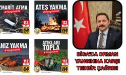 Biga’da orman yangınına karşı tedbir çağrısı