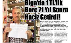 Çanakkale Biga'nın Sesi Gazetesi 19 Haziran 2025 Perşembe