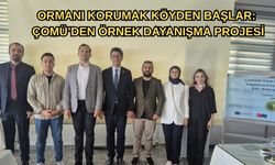 Ormanı korumak köyden başlar: ÇOMÜ’den örnek dayanışma projesi