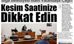 Çanakkale Biga'nın Sesi Gazetesi 4 Haziran 2025 Çarşamba