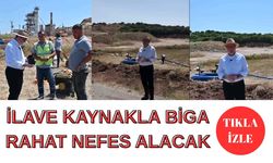 İlave kaynakla Biga rahat nefes alacak