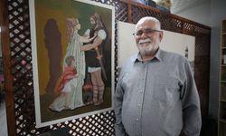 Çanakkale’de kum taneleri sanat eserine dönüşüyor