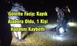 Gölette alabora olan kayıktaki 4 kişiden biri öldü