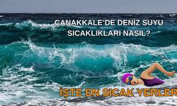 Çanakkale’de deniz suyu sıcaklıkları nasıl?