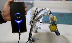 BİLSEM öğrencileri musluktan akan suyu elektriğe dönüştürdü