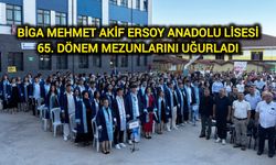 Biga’nın asırlık eğitim yuvasında mezuniyet coşkusu