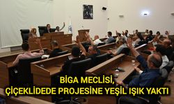 Biga Meclisi, Çiçeklidede Projesine Yeşil Işık Yaktı