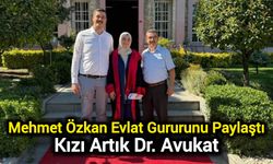 Mehmet Özkan Evlat Gururunu Paylaştı: Kızı Artık Dr. Avukat