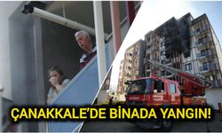 Çanakkale’de Binada Yangın!