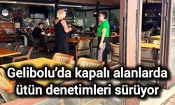 Çanakkale Gelibolu’da kapalı alanlarda tütün denetimleri sürüyor
