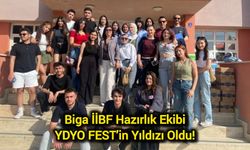 Biga İİBF Hazırlık Ekibi YDYO FEST’in Yıldızı Oldu!