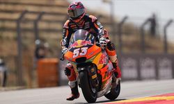 Deniz Öncü, Moto2 Hollanda yarışını tamamlayamadı