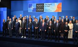 Erdoğan, NATO Liderler Zirvesi'nde aile fotoğrafı çekimine katıldı