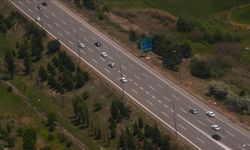 Emniyet ve jandarmadan bayram öncesi trafiğe havadan denetim