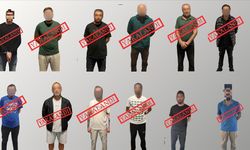 9 ülkeden 11 kişi yakalanarak Türkiye'ye getirildi