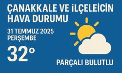 31 Temmuz Marmara ve Çanakkale Hava Durumu: Sıcaklık Düşüyor, Yağış İhtimali Var!