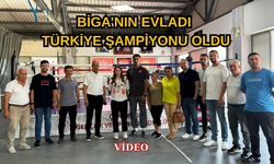 Çanakkale Biga’nın evladı Türkiye şampiyonu oldu, ilçe ayakta!